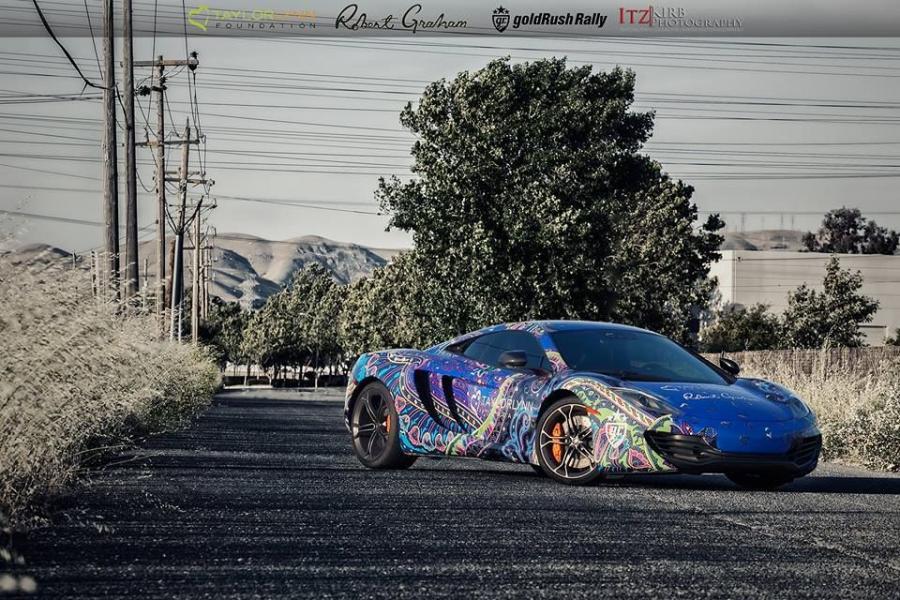  McLaren MP4-12C Gold Rush Rally 2014 года  (фото 4 из 6)
